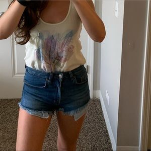 H&M jean shorts